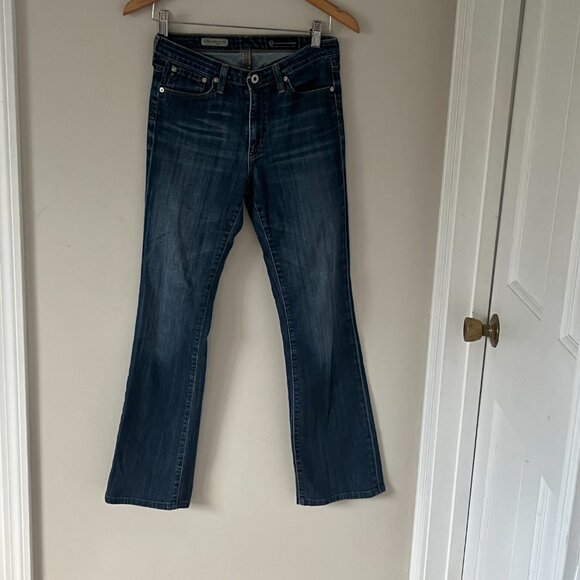 AG Adriano Goldschmied Mid Rise Angel Bootcut Jean Size 27 - Picture 3 of 8